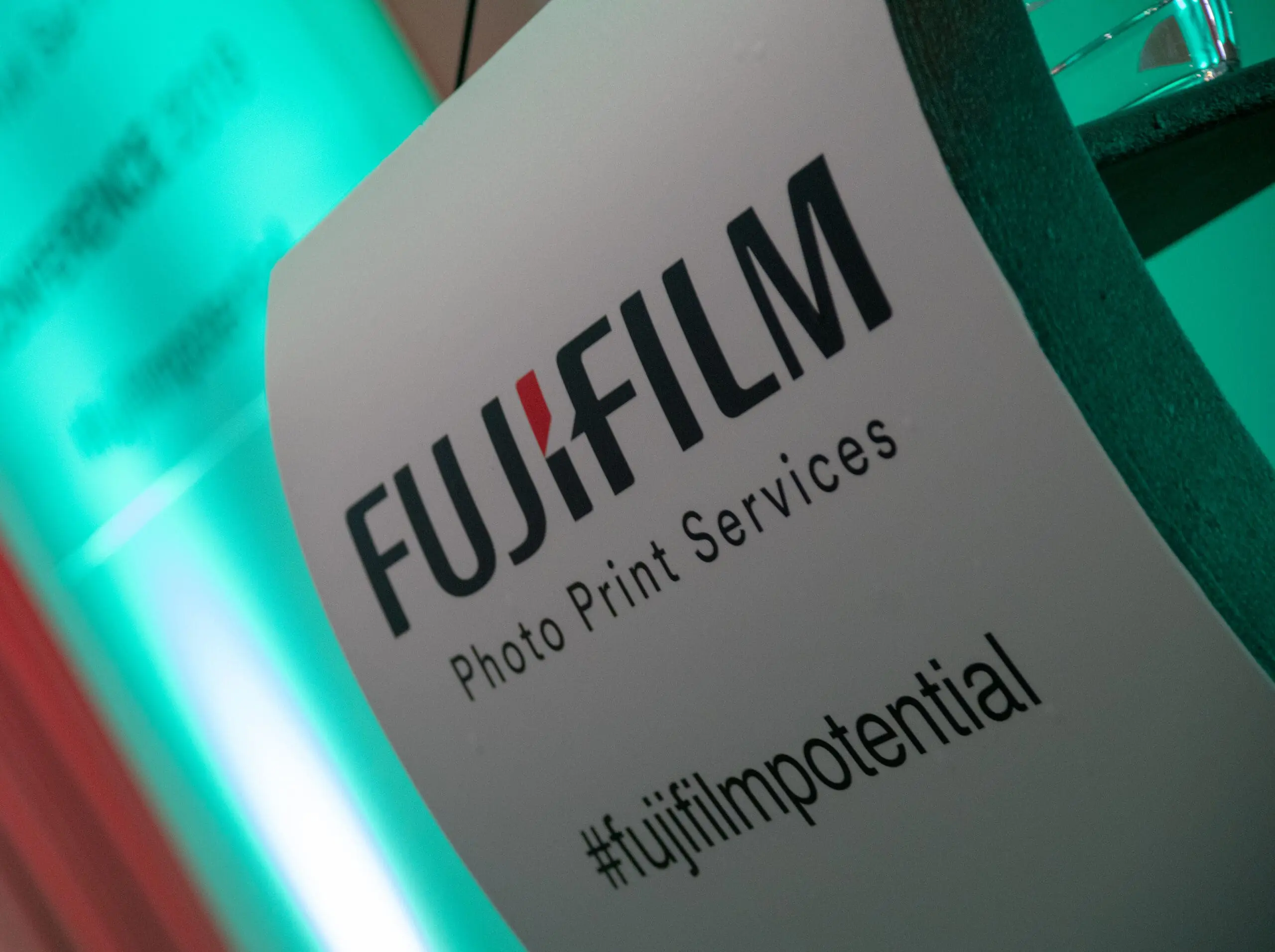 Fujifilm Photo Print Services banner display